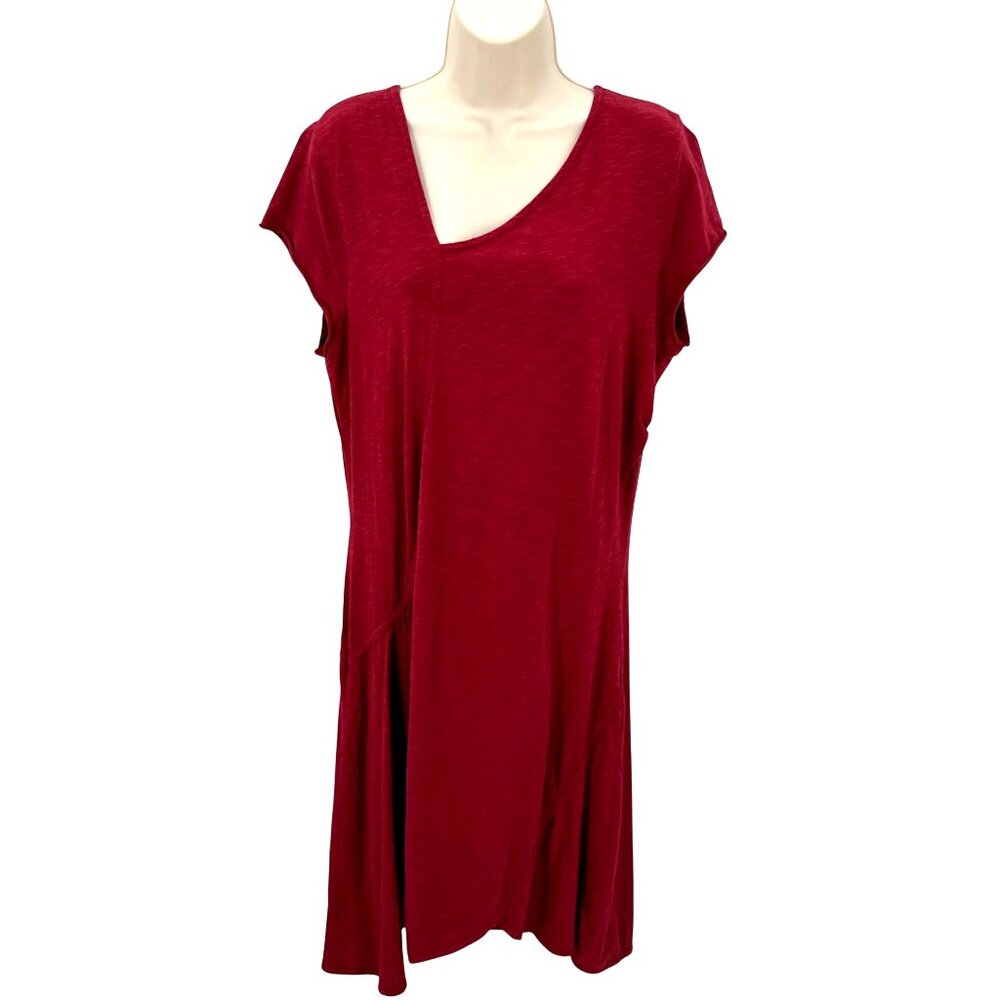 Horny Toad Womens Red Tencel Organic Cotton Pirouette Dress Size XL
